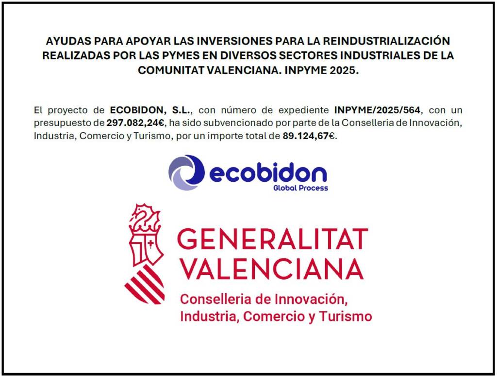 Ecobidon Reidustrialización empresas